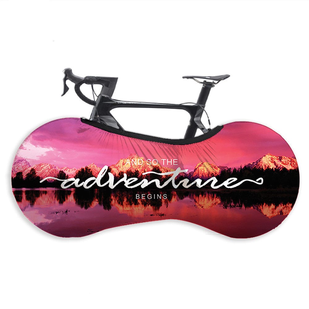 Semi-covering elastic dust cover for bicycles - www.mytooluse.com