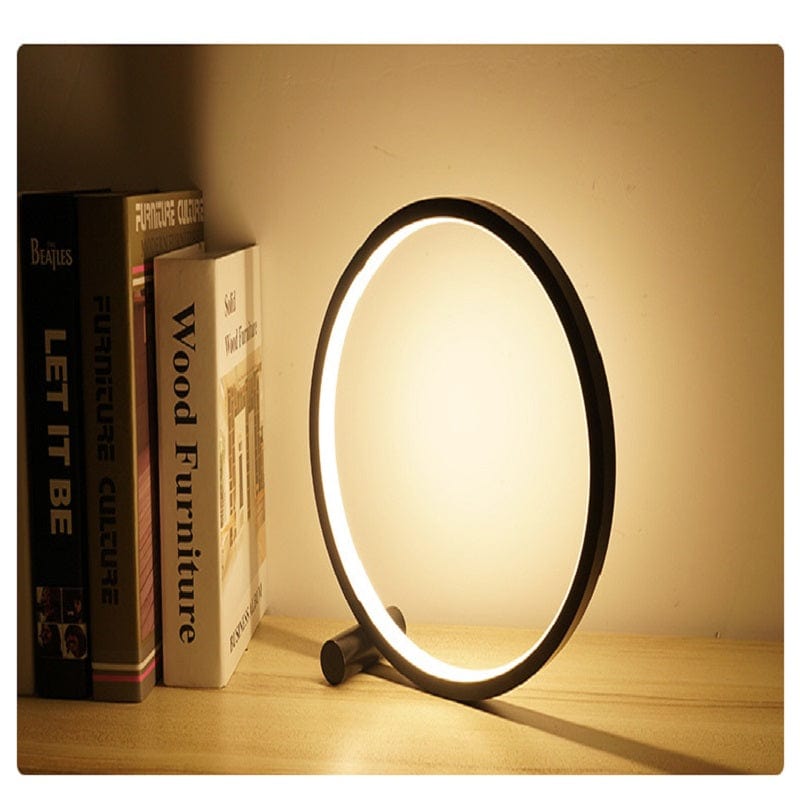 Modern Simple Round LED Desk Lamp - www.mytooluse.com