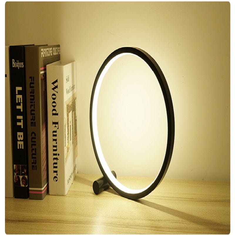 Modern Simple Round LED Desk Lamp - www.mytooluse.com