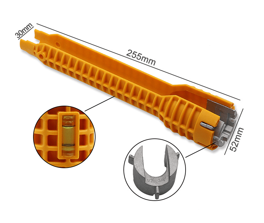 Multi-functional Faucet Socket Wrench - www.mytooluse.com