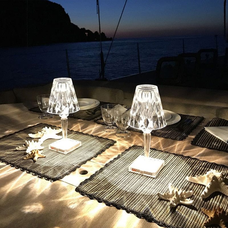 rose diamond table lamp, dimond table lamp,  diamond table lamp,  crystal diamond table lamp