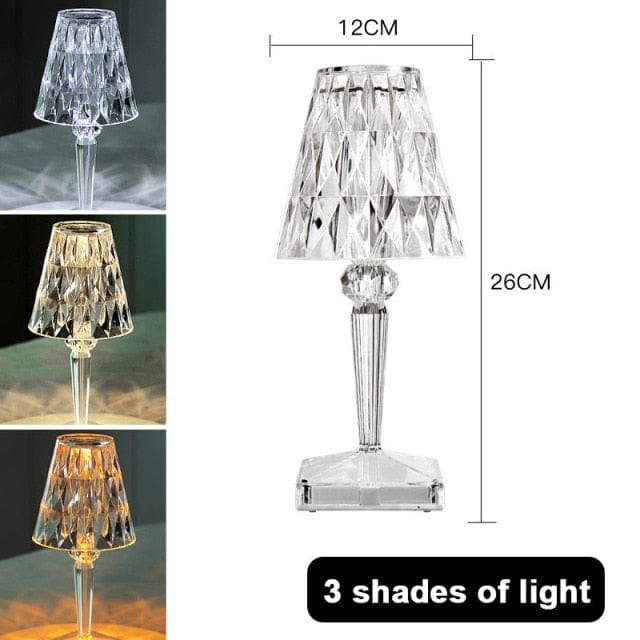 rose diamond table lamp, dimond table lamp,  diamond table lamp,  crystal diamond table lamp