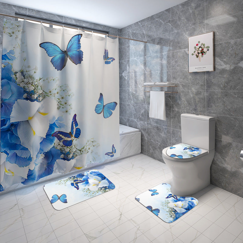 shower curtain,  perennial,  daffodil shower curtain,  daffodil,  curtain,  bathroom deco