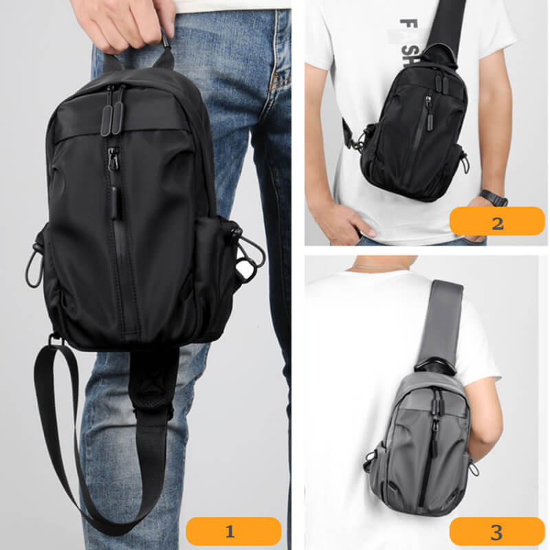 This 8L Sling Bag from Mytooluse is the perfect backpack for any adventure! Lightweight and versatile, it allows for easy carrying and quick access to your belongings. Comfortably carry all your essentials while exploring the world. (No more bulky backpacks!)