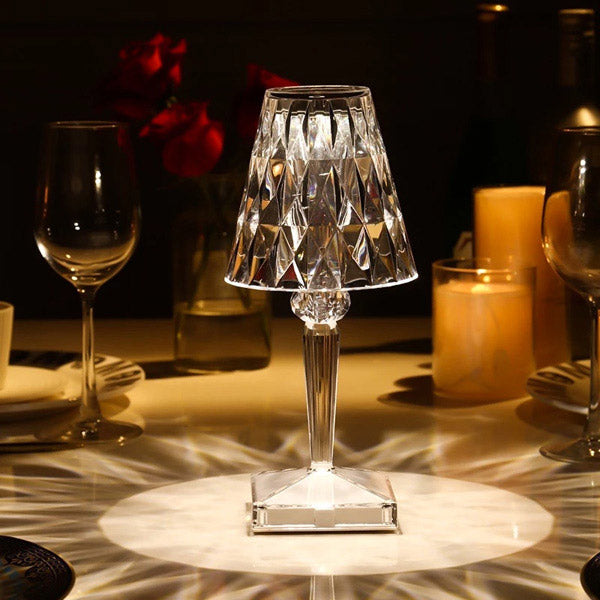 rose diamond table lamp, dimond table lamp,  diamond table lamp,  crystal diamond table lamp