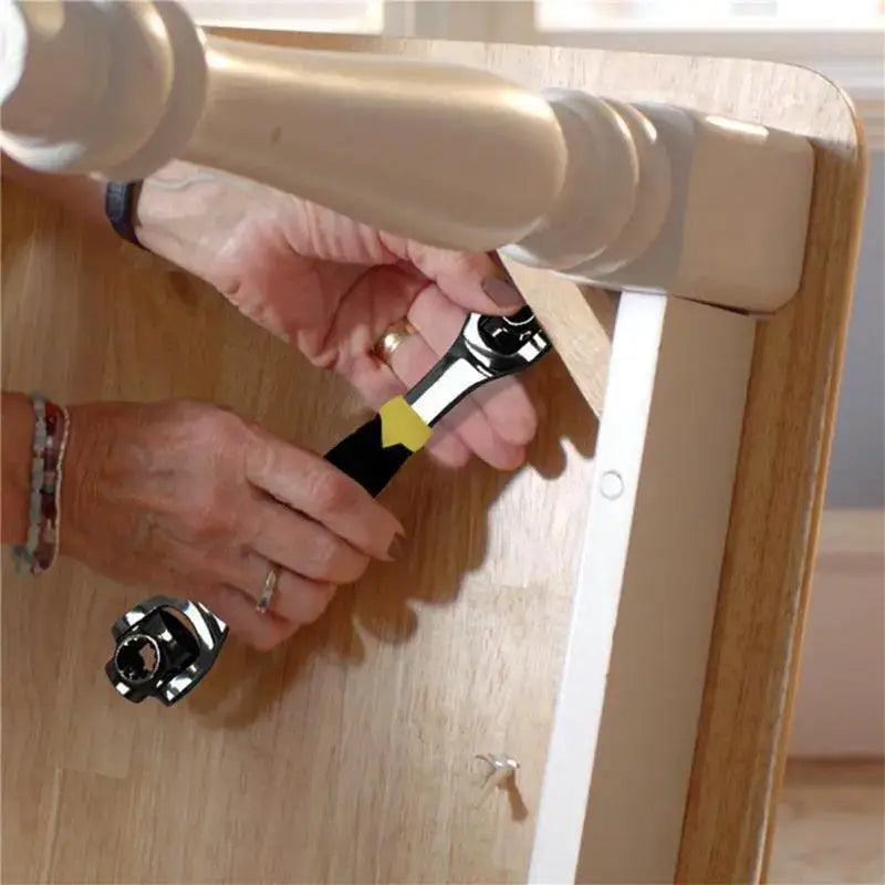 Tired of struggling to find the right size socket for every job? Look no further than the 48 in 1 Universal Socket Wrench! With a variety of sizes to choose from, this handy tool will save you time and frustration. Say goodbye to cluttered toolboxes and hello to convenience!
