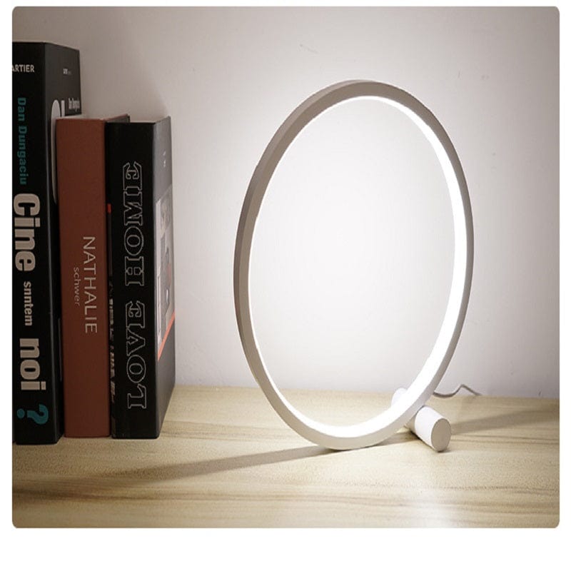 Modern Simple Round LED Desk Lamp - www.mytooluse.com
