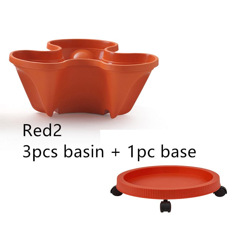 Three-dimensional Stacking Planters - www.mytooluse.com