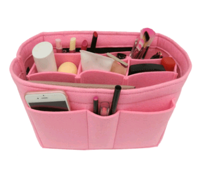 Felt Bag Makeup Organizer - www.mytooluse.com