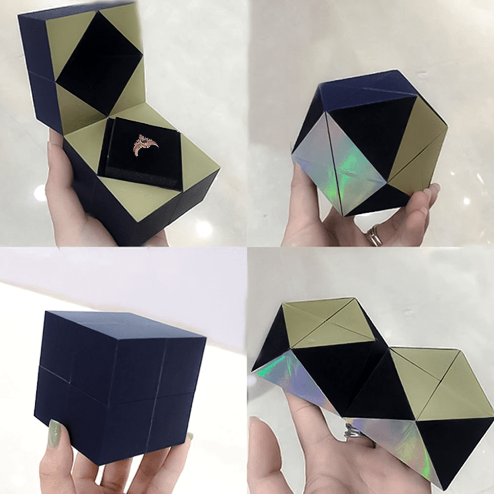 Magic Cube Jewelry Box | The Jewelry Box | The Tiny Jewel Box | Ring Box Online, best gift for girl friend